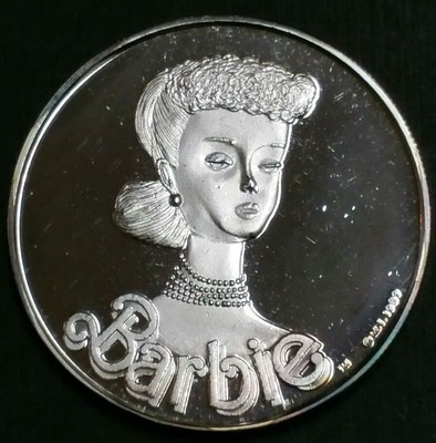 barbie 60th anniversary coin